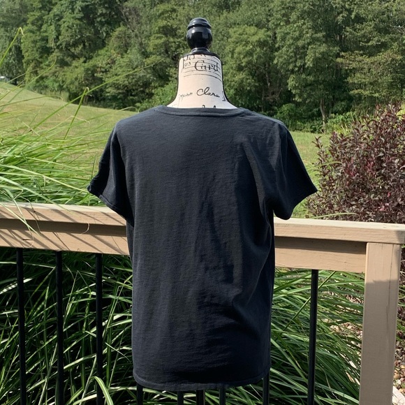 Polo Ralph Lauren Patchwork Black Tee - Picture 2 of 4